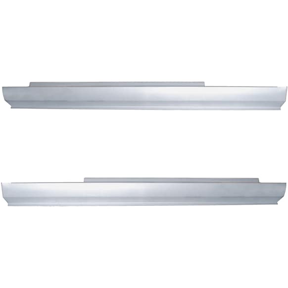 SET-FITN0749100L Rocker Repair Panel - Driver and Passenger Side, Unprimed, Steel, Direct Fit