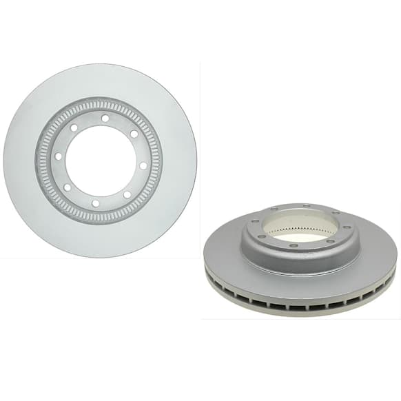 SET-RAY980530-2 Rear Brake Disc, Plain Surface, Vented, 8 Lugs 390.4 mm OD Specialty Truck, Medium Duty & School Bus Series