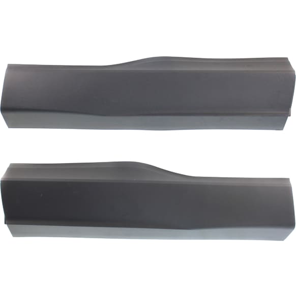 Rear, Driver and Passenger Side Door Molding and Beltlines, Textured Black