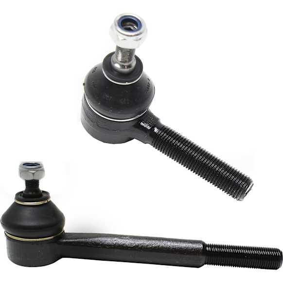Front, Driver and Passenger Side, Inner and Outer Tie Rod Ends