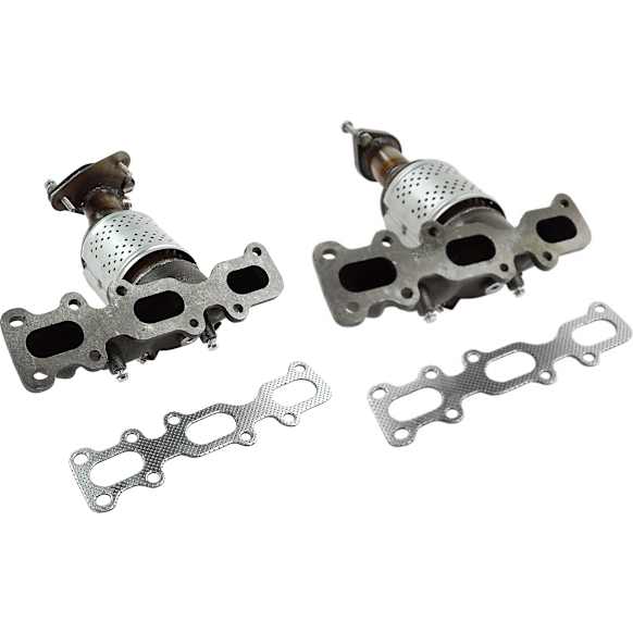 Firewall and Radiator Side Catalytic Converters, 3.5/3.7L Engs, Non-EcoBoost, Federal EPA Standard, 46-State Legal (Cannot ship to CA, CO, NY or ME)