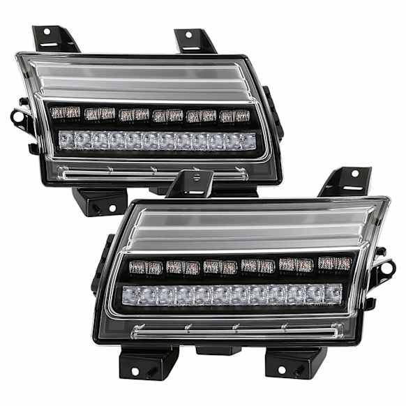 5086785 Bumper Light - Black, Direct Fit