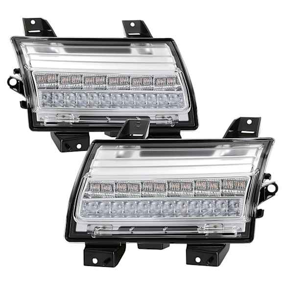5086792 Bumper Light - Chrome, Direct Fit