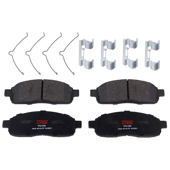 TXM1083 Front Premium Braking Series Semi-Metallic Brake Pad Set