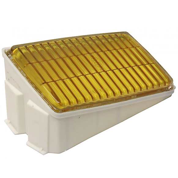 911-631-941-00 APA/URO Parts OE Replacement Fog Light Lens - Yellow, Plastic, Direct Fit