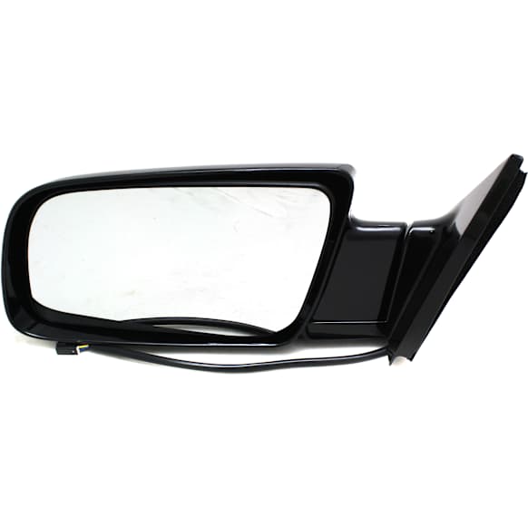 955-191 Driver Side Mirror, Power Adjust, Non-Heated, Manual Folding, Black, No Signal Light, No Memory, No Puddle Light, No Auto-Dimming, No Blind Spot Feature