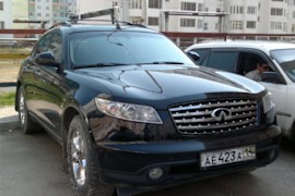 Infiniti FX35 Road Test