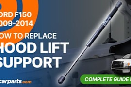 How to Replace Hood Lift Supports: 2009-2014 Ford F-150