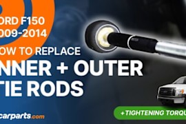 How to Replace the Inner and Outer Tie Rod: 2009-2014 Ford F150