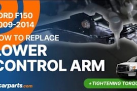How to Replace Lower Control Arms: 2009-2014 Ford F-150