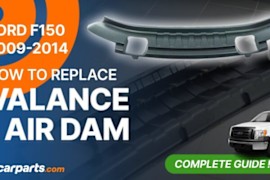 How to replace the Air Dam / Valance: 2009-2014 Ford F-150