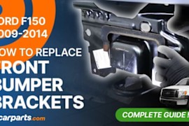 How to Replace the Front Bumper Brackets: Ford F-150