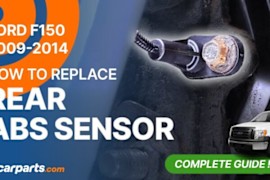 How to Replace the Rear ABS Sensor: 2009-2014 Ford F-150
