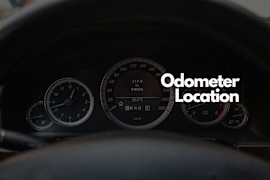 Where is the Odometer Located?