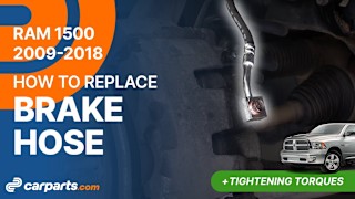 How to Replace Front Brake Hose: 2009-2018 Dodge RAM 1500