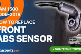 How to Replace Front ABS Sensor: 2009-2018 Dodge RAM 1500