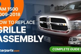 How to Replace Front Grille: 2009-2018 Dodge RAM 1500