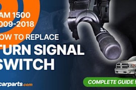 How to Replace Turn Signal Switch: 2009-2018 Dodge RAM 1500