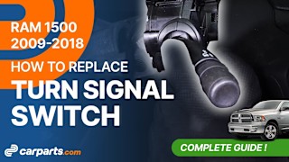 How to Replace Turn Signal Switch: 2009-2018 Dodge RAM 1500