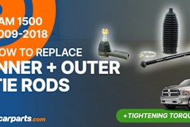 How to Replace Inner and Outer Tie Rod: 2009-2018 Dodge RAM 1500