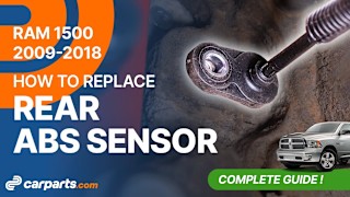 How to Replace Rear ABS Sensor: 2009-2018 Dodge RAM 1500