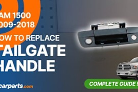 How to Replace Tailgate Handle: 2009-2018 Dodge RAM 1500
