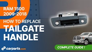 How to Replace Tailgate Handle: 2009-2018 Dodge RAM 1500