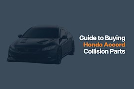 Where to Find the Best Deals on Honda Accord Collision Parts