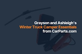 Winter Truck Camper Essentials According to Full-Time Adventurers, Grayson and Ashleigh