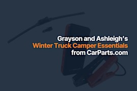 Winter Truck Camper Essentials According to Full-Time Adventurers, Grayson and Ashleigh