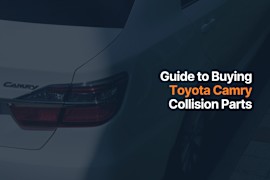 Get Back on the Road in No Time With Toyota Camry Collision Parts