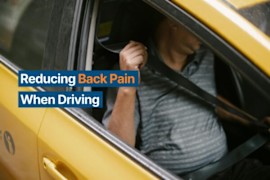 Tips for Reducing Back Pain When Driving