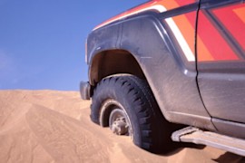 What to Do if Your Vehicle Gets Stuck in the Desert