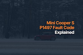 Mini Cooper S P1497 Fault Code Explained