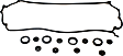 036-1518 Valve Cover Gasket, 2.2L, 4Cyl Beck Arnley OE Replacement