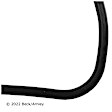 2004 Toyota Camry - Valve Cover Gasket, Includes Spark Plug Tube Seals, 4 Cyl 2.4L, Beck Arnley OE Replacement