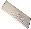 042-2004 Cabin Air Filter OE Replacement Series