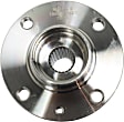 051-6128 Front, Driver or Passenger Side Wheel Hub, 4 Lugs, With Bearing, Sensor Not Included, OE Replacement Series