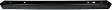 Front Bumper, Painted Black, Without Mounting Brackets