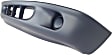 Front, Lower Primed Bumper Cover, without Fog Light Holes, For Models with 2-Piece Bumper