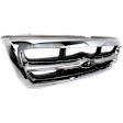 Grille, Chrome, RWD