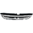 Grille, Chrome, RWD