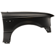 Front, Passenger Side Fender, Without Wheel Opening Molding Holes