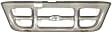 1998-2000 Ford Ranger - Grille Assembly, Textured Gray Shell and Insert