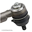 1980 Nissan 210 - Front, Passenger Side, Tie Rod Assembly