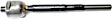 1994 Lexus LS400 - Front, Driver Side, Inner Tie Rod End, Beck Arnley OE Replacement