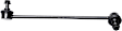 101-5688 Front, Passenger Side Sway Bar Link, Beck Arnley OE Replacement