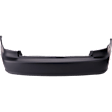 Rear Primed Bumper Cover, Without Parking Aid Sensor Holes, Sedan, USA Built Vehicles Vehicle