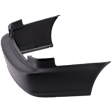 Rear Primed Bumper Cover, Without Parking Aid Sensor Holes, Sedan, USA Built Vehicles Vehicle