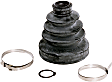 103-2282 OE Replacement Series CV Boot - Black, Direct Fit, Kit
